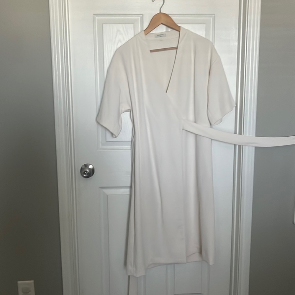 A Babaton casual dress, size small with an off white creamy color
